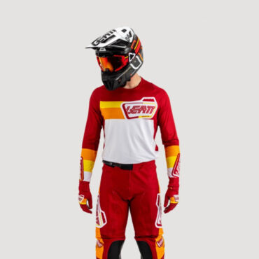 Leatt Джерси Moto 4.5 Lite V25 PitBoard Ruby - миниатюра 4