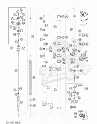 KTM M8X30 TX40 Болт крепежный ( 0025080306 / 0015080303 / H40823022 / 0025080303 / 50600061 / 8000H7342 )