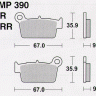Колодки дискового тормоза AP Racing LMP390 OR (FDB2162 / FA367) - миниатюра 1