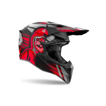 Airoh Мотошлем Wraaap Cyber Red Matt - миниатюра 1