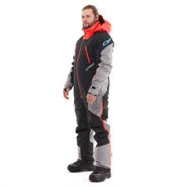Dragonfly Комбинезон Extreme 2.0 Man Black - Red - Grey 2024 Утепленный - миниатюра 9