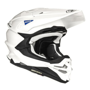 SHOEI Мотошлем VFX WR 06 PLAIN белый - миниатюра 5