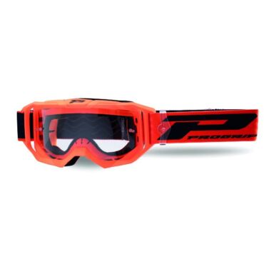 Очки Vision 3300 409 Orange Fluo Matt прозрачная линза 3310 - миниатюра 1