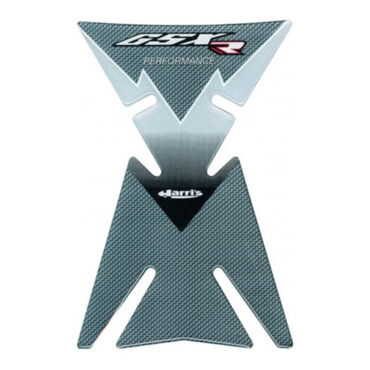Накладка на бак Harris, Suzuki GSX R, карбон, цвет серебристый - миниатюра 1