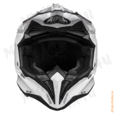 Кроссовый шлем Aviator 3 - белый - миниатюра 2