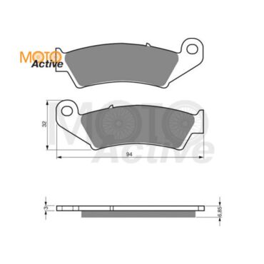 Тормозные колодки GOLD FREN K5 041 - миниатюра 1