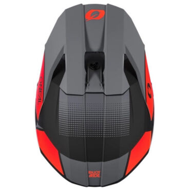 Oneal Шлем кроссовый 3Series Vision Серый Красный - миниатюра 4