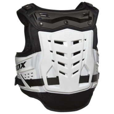 Подростковый панцирь Fox Raptor Proframe, Черный Белый - миниатюра 2