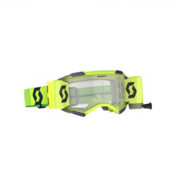 Scott Очки Fury WFS neon green neon yellow clear works - миниатюра 2