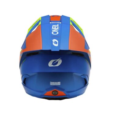 Oneal Шлем кроссовый детский 3Series Youth Solid синий / желтый - миниатюра 3