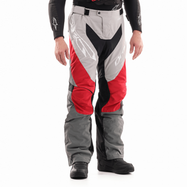 Штаны Эндуро Dragonfly Freeride Grey Red 2020 - миниатюра 2