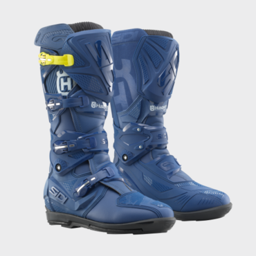 Мотоботы SIDI Crossfire X 3 SRS Husqvarna Boots, blue (43, Взрослая  Кросс эндуро) - миниатюра 1
