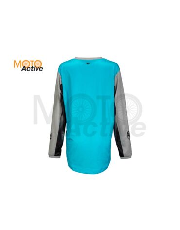 Джерси FLY RACING WOMEN'S F 16, серая голубая, M