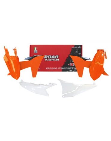 Комплект пластика KTM EXC EXC F 150 500 (2024 2025), Бело Оранжевый