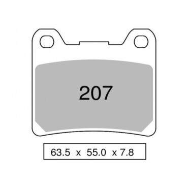 Колодки дискового тормоза Trofeo Sintered 207 (LMP155, FDB337) - миниатюра 1