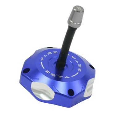 Крышка бензобака ZETA YZ, KX, RMZ Blue, ZE87 1501 - миниатюра 1
