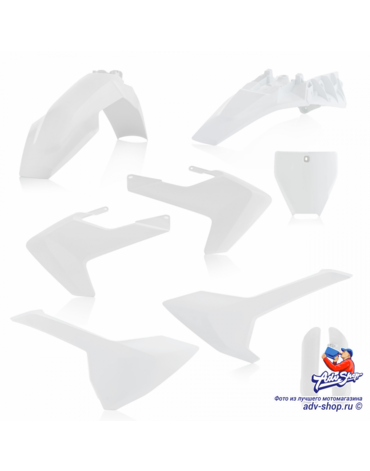 Acerbis FULL PLASTIC KIT HUSQVARNA Комплект пластика TC 85 18 24 White // 0023056.030