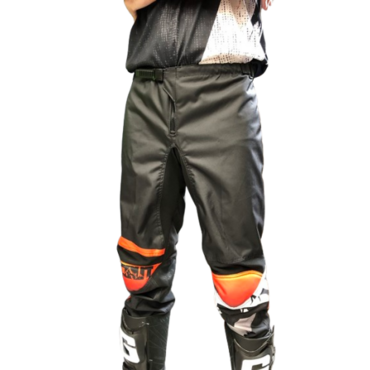 Scout Штаны кроссовые Abstraction Black Orange - миниатюра 5