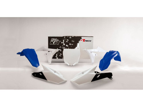 Комплект пластика YZF250 14 18 # YZF450 14 17 бело синий