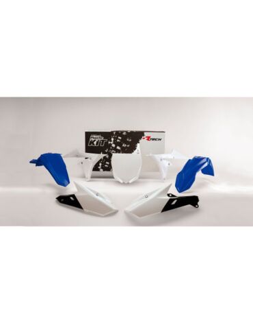 Комплект пластика YZF250 14 18 # YZF450 14 17 бело синий