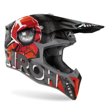 Airoh Мотошлем WRAAP YOUTH ALIEN RED Matt - миниатюра 1