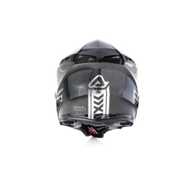 Acerbis Шлем Steel Carbon Glossy Silver - миниатюра 4
