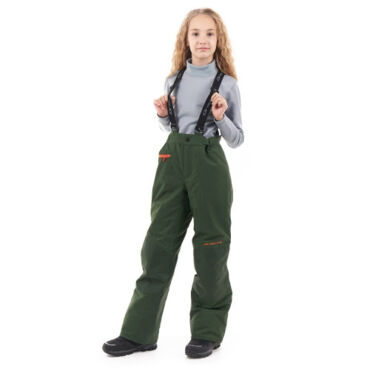 Dragonfly Штаны утепленные GRAVITY for Teen Dark Khaki - Green 2023 - миниатюра 3