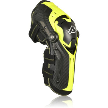 Acerbis Наколенники шарнирные Gorilla Knee Black Yellow - миниатюра 2