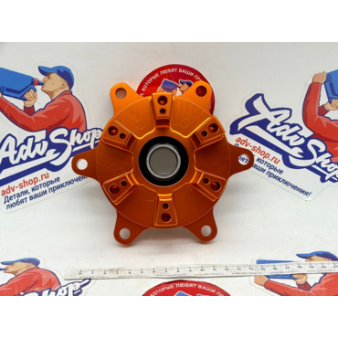 Haan Wheels Black Rim Orange Hub with tubeless kit Колесо заднее KTM 1090 1190 1290 R18 2,50 черный обод и оранжевая ступица, cushdrive 25mm - миниатюра 6