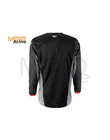 Джерси FLY RACING KINETIC KORE, черная серая
