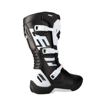 Leatt Мотоботы подростковые 3.5 Black White 2024 - миниатюра 6