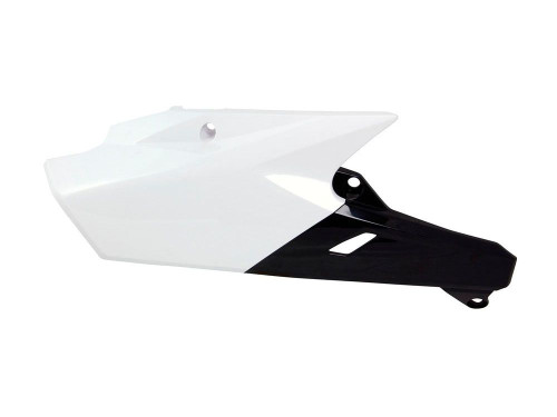 Боковины задние бело черные Yamaha YZF250 14 18 # YZF450 14 17 # WRF250 15 19 # WRF450 16 18  - фото 1