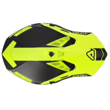Acerbis Шлем Steel Carbon Yellow Fluo - миниатюра 3