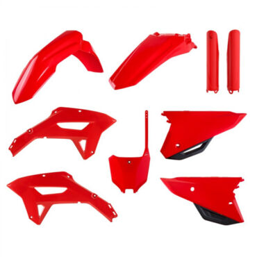 Комплект пластика Honda CRF250RX (2022 2023), CRF450RX (2021 2023), Красный - миниатюра 1