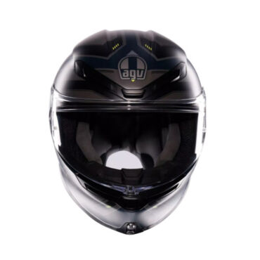 AGV Шлем K6 S Enhance Matt Grey Yellow Fluo - миниатюра 5