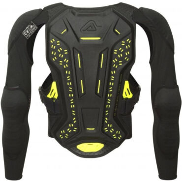 Acerbis Защита тела (Черепаха) Plasma Level 2 Black Yellow - миниатюра 5