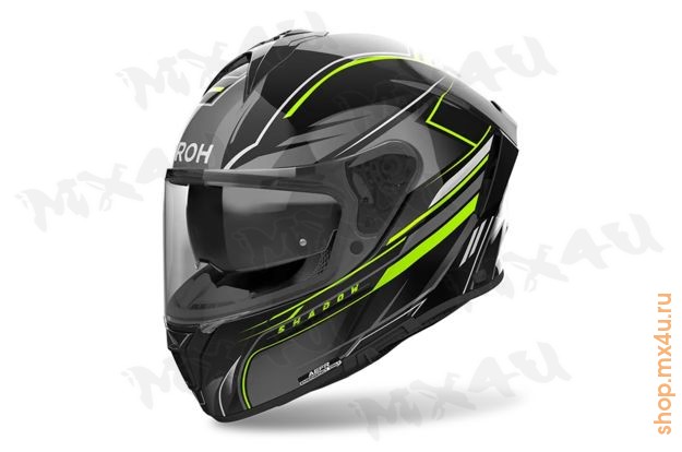 Дорожный шлем Spark 2 Shadow Yellow Gloss XS - фото 1