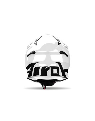 Шлем кроссовый Airoh Aviator Ace 2, white gloss (L, Взрослая  Кросс эндуро)