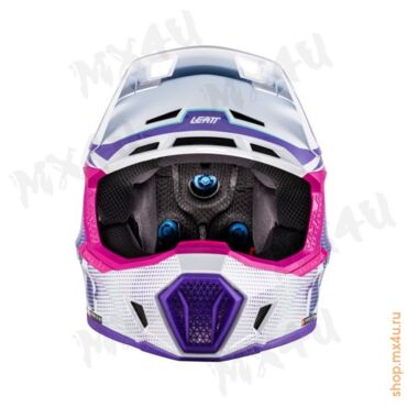Шлем 7.5 V26 Thermoplastic + 4.5 очки Velocity - Фиолетовый - миниатюра 5