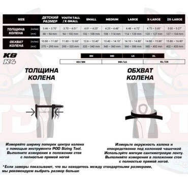 POD K4 2.0 DANGERBOY DEEGAN, Защита колена - миниатюра 4