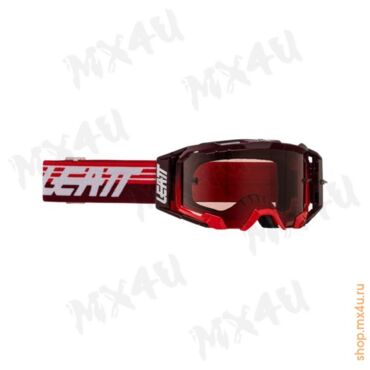 Очки для мотокросса Velocity 5.5 Cryztal Рубин Rose 32 VLT V25 - миниатюра 1