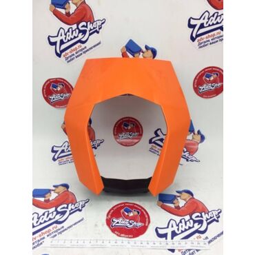 KTM HEAD LIGHT MASK ORANGE маска фары ( цвет оранж ) 690 SMC 08 17 / ENDURO R 09 18 ( 7650800100004 ) - миниатюра 3