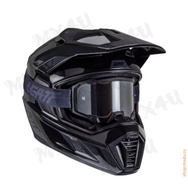 Внедорожный шлем ADV Leatt 8.5 V25 - Черный - миниатюра 4