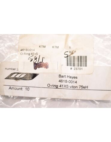 Кольцо поршня амортизатора WP (O ring 41x5) KTM EXC EXC F 17 23
