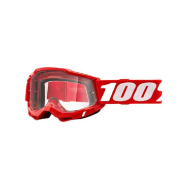 100% Очки Accuri 2 Goggle Red Clear Lens - миниатюра 1