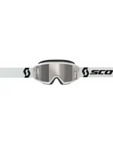 Scott Очки Primal white silver chrome works