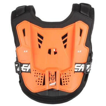 Leatt Защита панцирь Chest Protector 2.5 Kids Orange Black - миниатюра 6