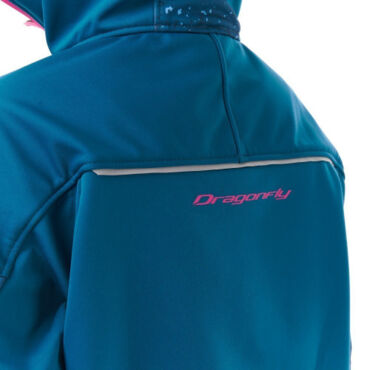 Dragonfly Куртка анорак сноубордическая DF Uktus Woman Dark Ocean - Pink - миниатюра 12
