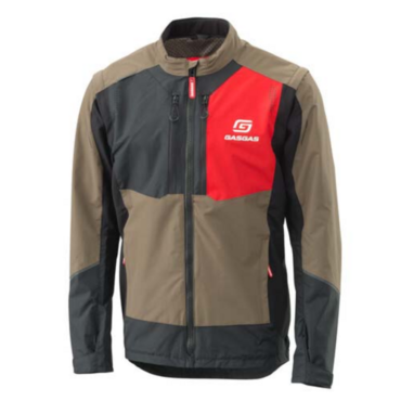 Мотокуртка GASGAS FAST JACKET, black brown (L, Взрослая  Кросс эндуро) - миниатюра 1