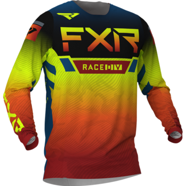 Джерси FXR HELIUM LE MX, Slate Black Hi Vis Rust - миниатюра 1